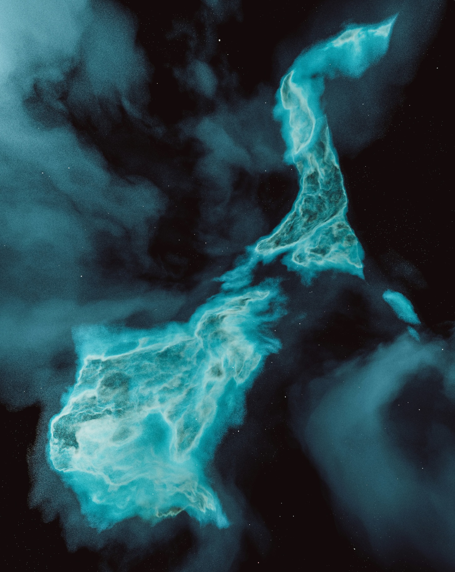 Paddle trails of light