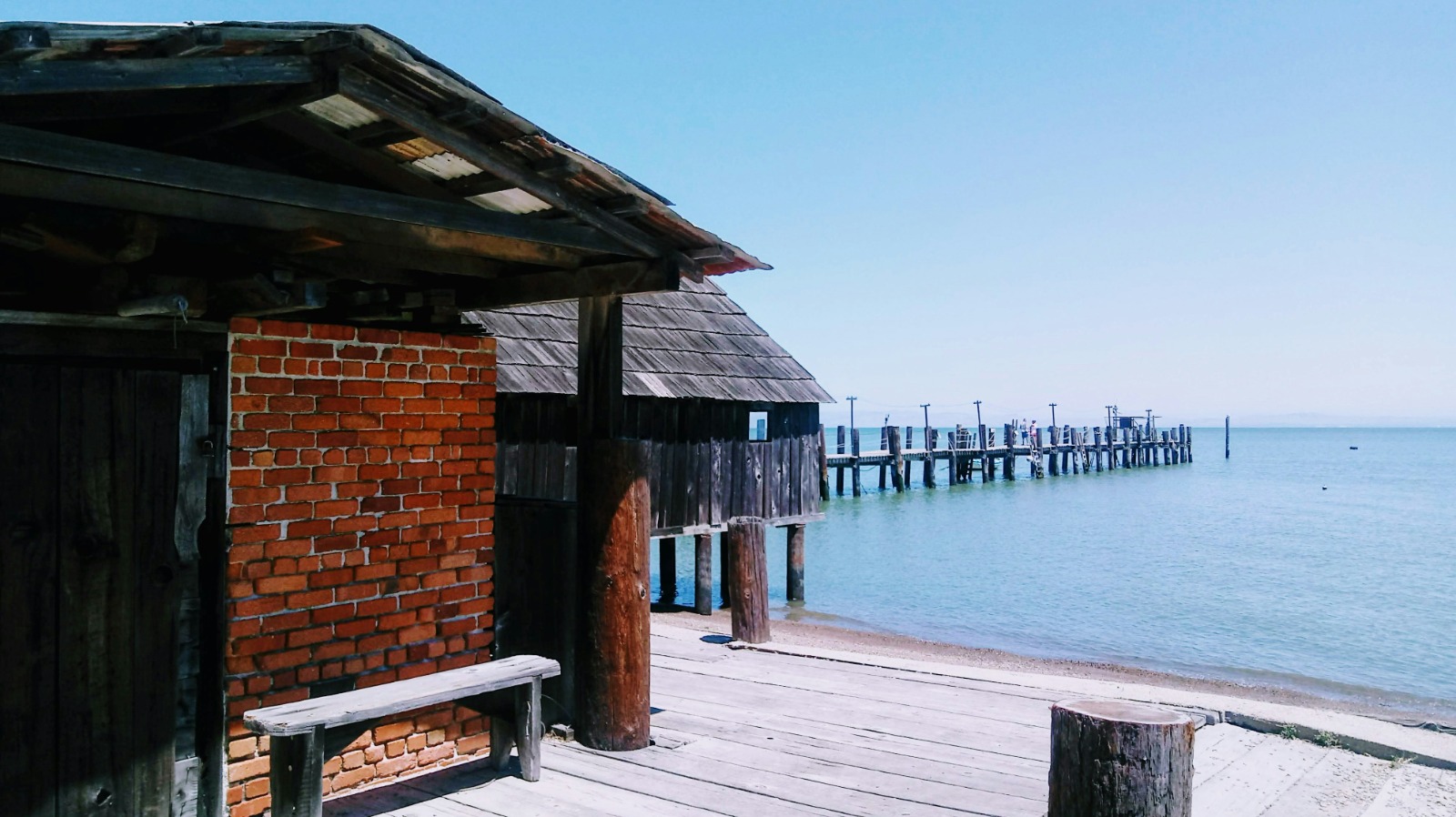 Historic pier at China Camp